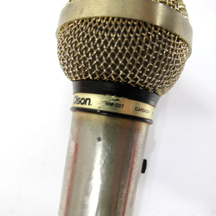 Olson MK-062 & MM327 Vintage Dynamic Cardioid Microphone Set