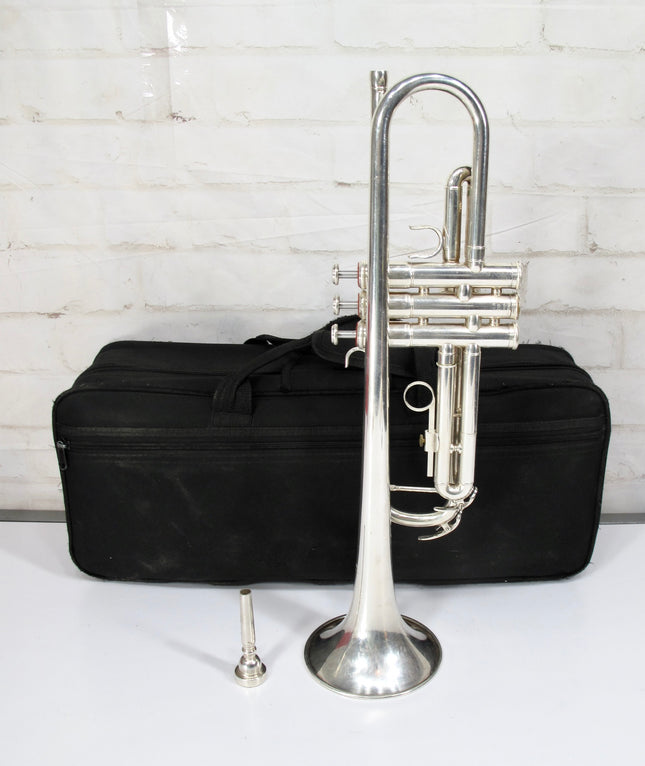 Yamaha YTR-2335 Silver Brass Bb Student Trumpet w/ Case 7 Mouthpiece Japan