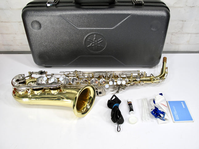 Yamaha YAS-200AD Advantage Lacquered Yellow Brass Student Alto Saxophone