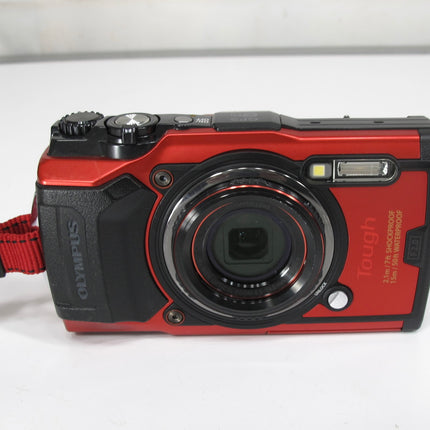 Olympus Tough TG-5 4K  Red WiFi GPS + Waterproof Shockproof Digital Camera w/ 64GB