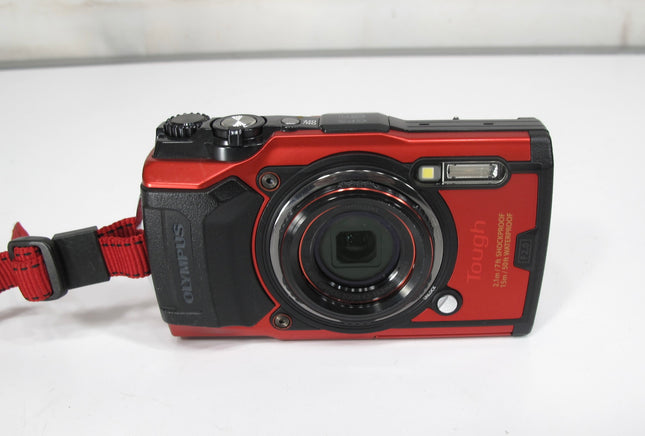 Olympus Tough TG-5 4K  Red WiFi GPS + Waterproof Shockproof Digital Camera w/ 64GB
