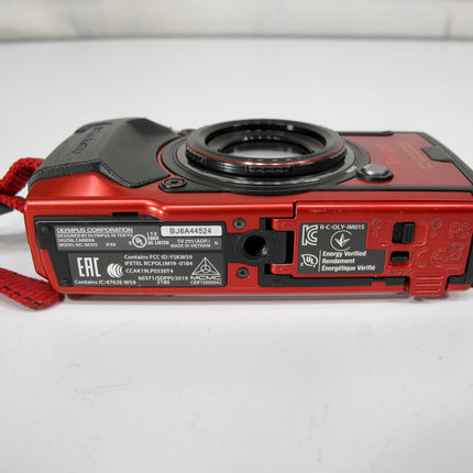 Olympus Tough TG-5 4K  Red WiFi GPS + Waterproof Shockproof Digital Camera w/ 64GB