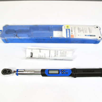 Kobalt 2884762 5-100 ft-lb 3/8" Drive Digital Torque-Angle Wrench