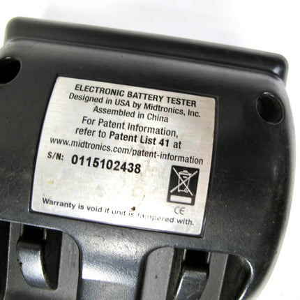 Interstate IBT-125/ Midtronics MDX-P300 12v Battery System Tester w/Printer