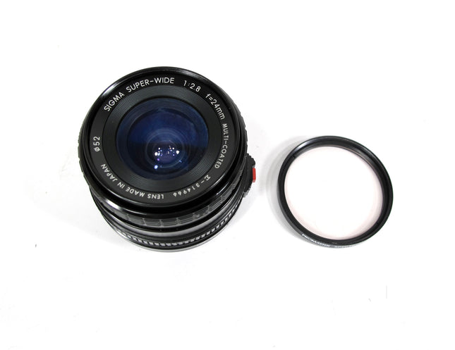 Sigma Super Wide f/2.8 24mm for Canon Film Camera Lens