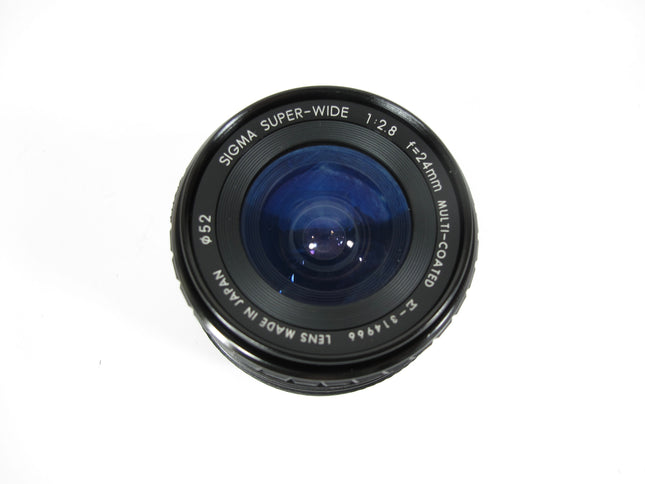 Sigma Super Wide f/2.8 24mm for Canon Film Camera Lens