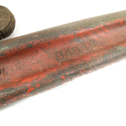 Proto 848HD Heavy-Duty Pipe Wrench, 6 in Opening, 48 in OAL Floating Hook Jaw