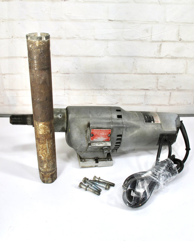 Milwaukee Dymodrill 4090 2-10" 1-1/4"-7 spindle thread 120v~, 20A, 900/450 min