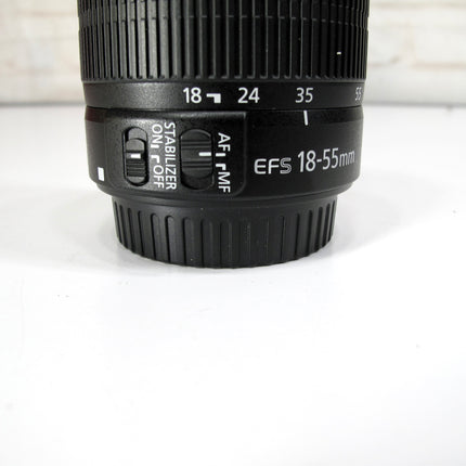 Canon EF-S IS II f/3.5-5.6 18-55mm Camera Zoom Lens