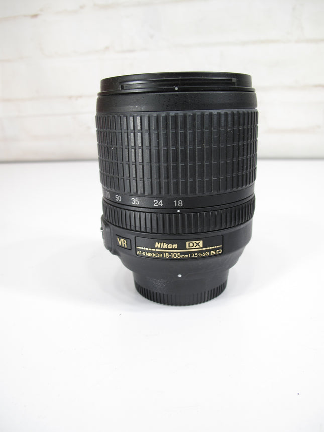 Nikon 18-105mm f/3.5-5.6G ED DX VR AF-S Zoom Camera Lens