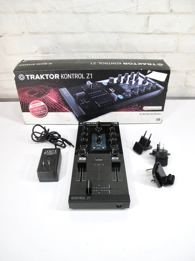 Native Instruments Traktor Kontrol Z1 USB DJ Software Controller Interface
