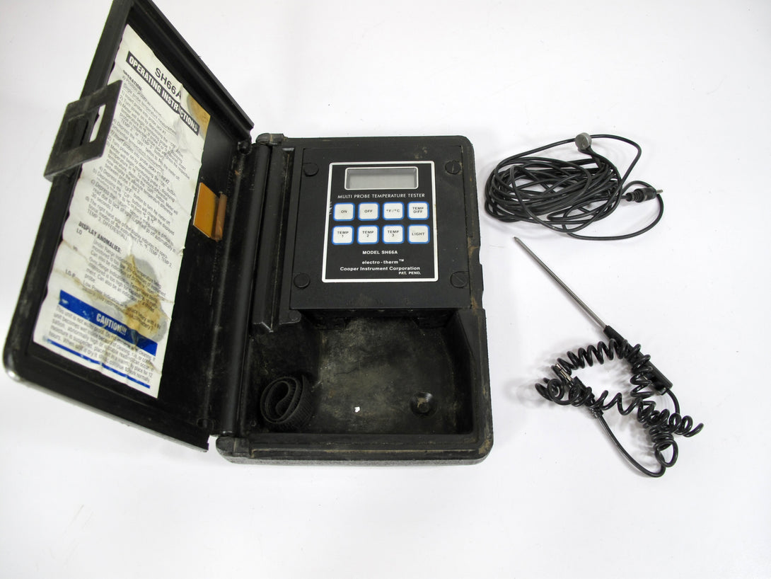 Cooper SH66A Digital 3 Zone Temperature Thermistor Instrument – ZeereeZ
