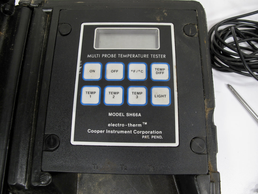 Cooper Instruments Sh66 Cooper SH66A Digital 3 Zone Temperature Thermistor Instrument – ZeereeZ