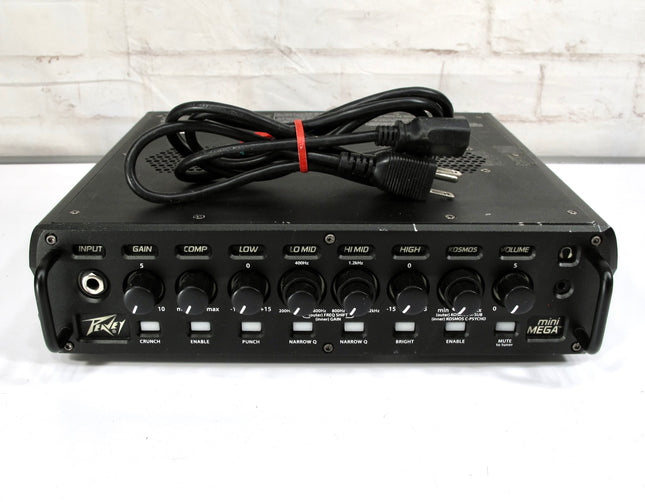 Peavey MiniMEGA 1000-Watt Mini Amplifier Compact Bass Amp Head  KOSMOS®