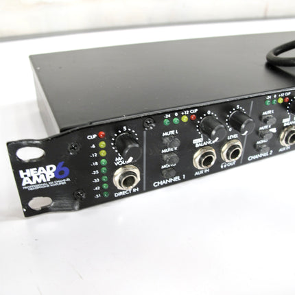 ART HeadAmp6 Pro 6 Channel Professional Headphone Amplifier Amp