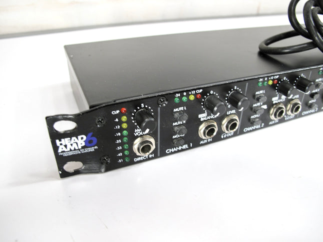 ART HeadAmp6 Pro 6 Channel Professional Headphone Amplifier Amp