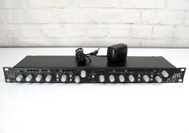 ART CS2 2-Channel Rack Mount Studio Compressor / Limiter / Gate