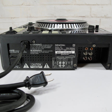Denon DN-S5000 DJ CD Turntable Controller Deck