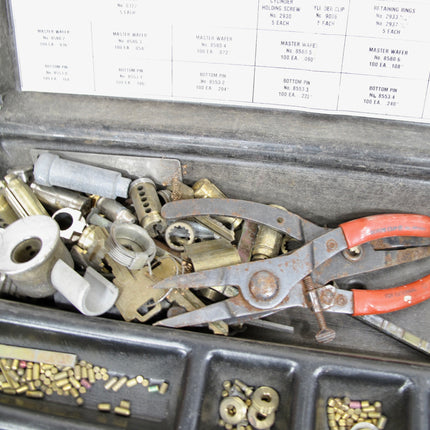 Weiser Keying Kit 1387. Door Locks. Includes Tools, Pins, Springs, & Components