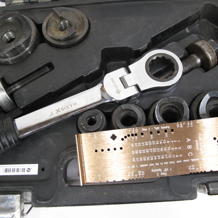 Southwire MPR-01SD Max Punch Ratchet Set Tool Kit in case Complete 1/2" To 2"
