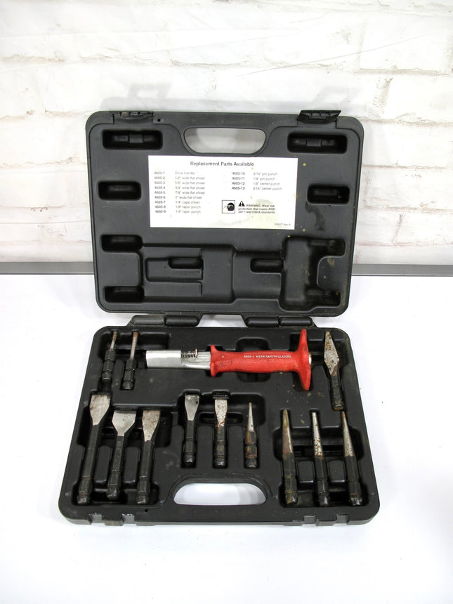 MAC Tools PCS1000K PCS1-1 13pc Interchangeable Punch & Chisel Set