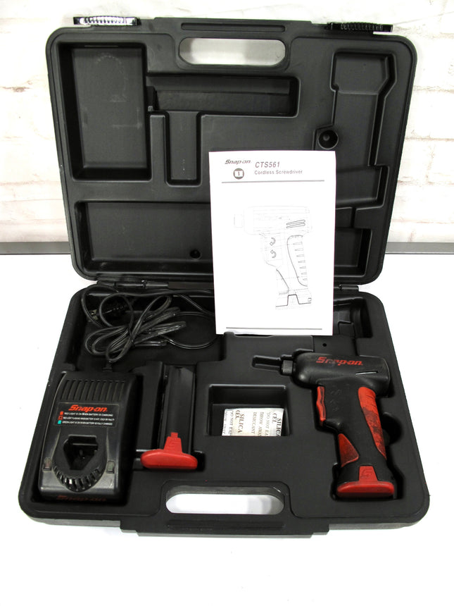 Snap On CTS561 1/4” impact Screwdriver 7.2V with Charger