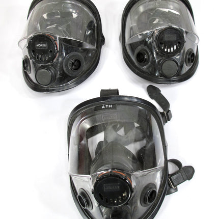 Honeywell North 7600 Series 760008A Silicone Full Facepiece Respirator L Mask