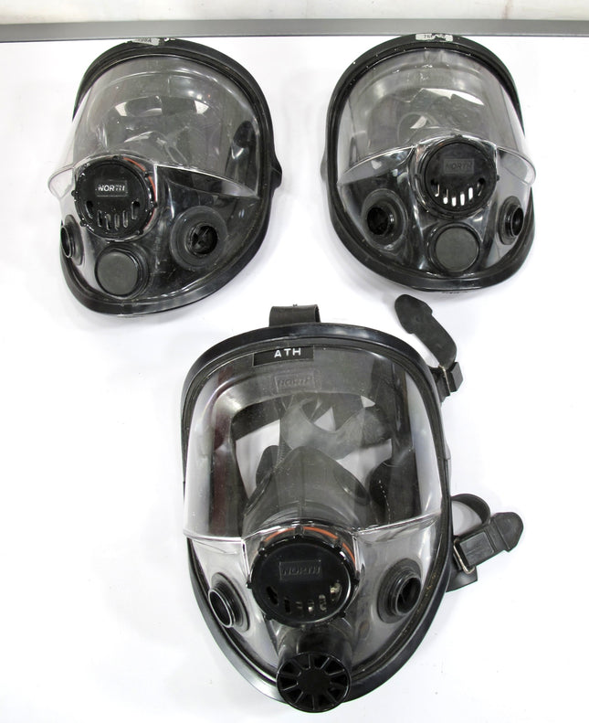 Honeywell North 7600 Series 760008A Silicone Full Facepiece Respirator L Mask
