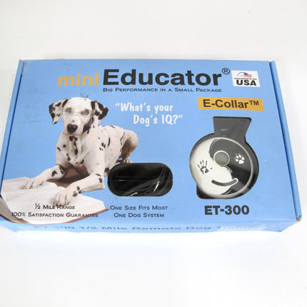 E-Collar Technologies Mini Educator ET-300 Remote Dog Training System