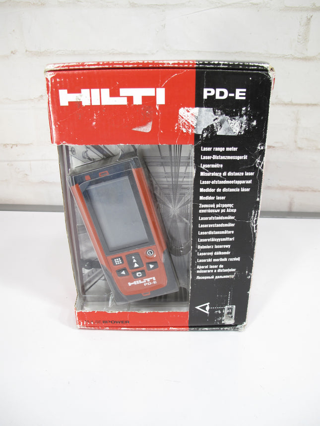 HILTI PD-E Laser Distance Meter Digital Rangefinder Measuring Tool