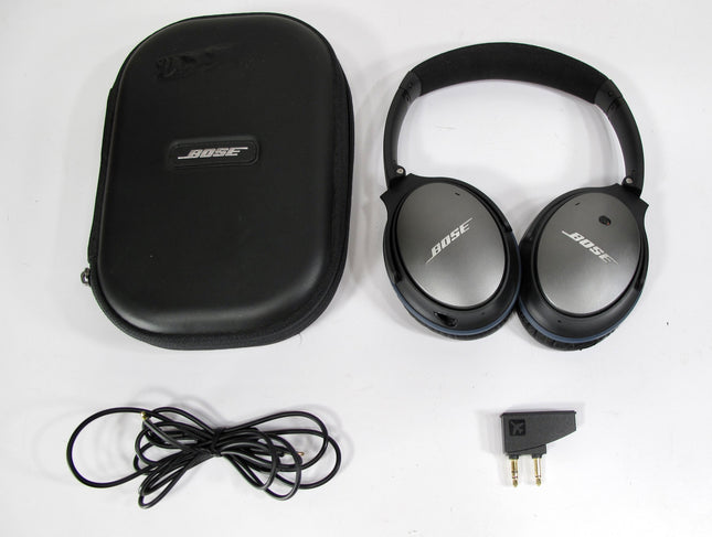 Bose QC25 Quiet Comfort 25 Wired Over-Ear Active Noise-Cancelling Headphones