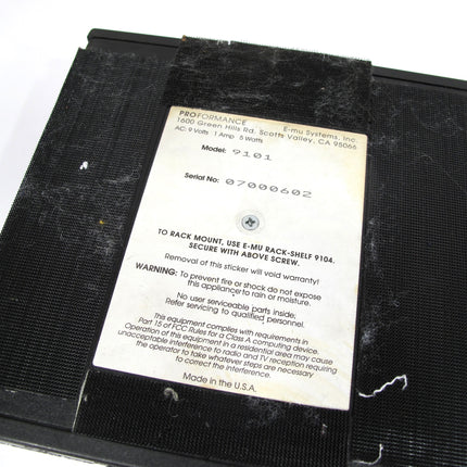 Emu 9101 Proformance MIDI Transposing Sound Module