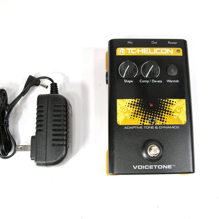 TC Helicon VoiceTone Single T1 Adaptive Tone & Dynamics Pedal