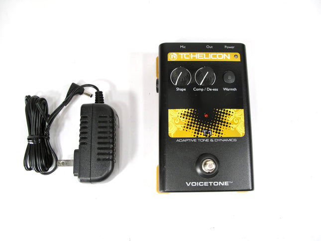 TC Helicon VoiceTone Single T1 Adaptive Tone & Dynamics Pedal
