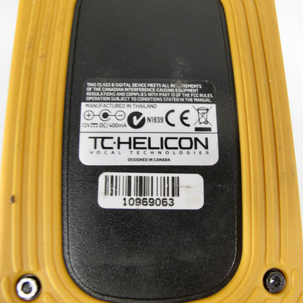 TC Helicon VoiceTone Single T1 Adaptive Tone & Dynamics Pedal