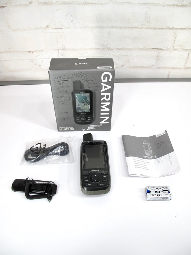 Garmin GPSMAP 66s Multi-Satellite Handheld GPS Navigation Device