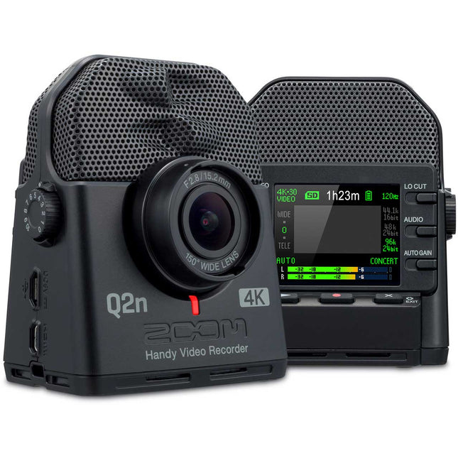 ZOOM Q2n-4K Handy Video Recorder Black High Quality 24bit/96kHz