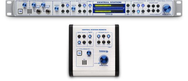 PreSonus Central Station PLUS Studio Monitor/Headphone Control System + Remote