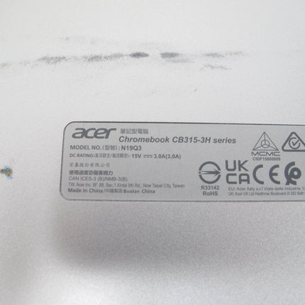 Acer 315 CB315 - 3H 15.6" Touch Chromebook, Celeron N, 4GB RAM, 64GB eMMC - ZeereeZ