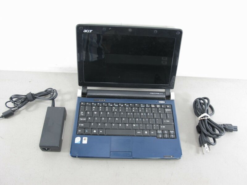 Acer Aspire One KAV60 10.1" Blue Laptop Netbook Intel Atom @ 1.66GHz 1GB 160GB - ZeereeZ