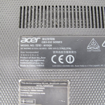 Acer Chromebook 15" N15Q9 Intel Celeron 16gb HDMI Bluetooth 4.0 Computer - ZeereeZ