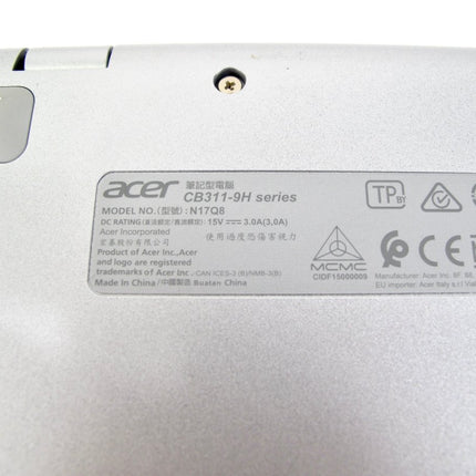 Acer Chromebook CB311 - 9H Series 11.6" N17Q8 4GB 32GB USB - C Laptop Computer - ZeereeZ