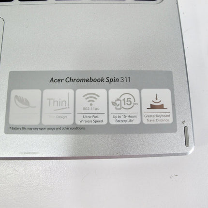 Acer Chromebook Spin 311 11.6" 32GB 2.0 GHz 4GB Touchscreen Computer - ZeereeZ
