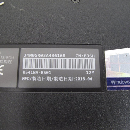 Acer Vivobook R541NA - RS01 1.10GHz 4GB RAM 500GB HDD Win 10 Laptop Computer - ZeereeZ