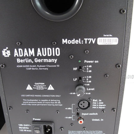 Adam Audio T7V 7 Inch Powered Near Field Studio Monitor Speaker - ZeereeZ