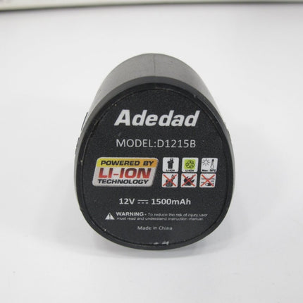 Adedad D1215B 12V 1500mAh Lithium Ion Power tool Battery - ZeereeZ