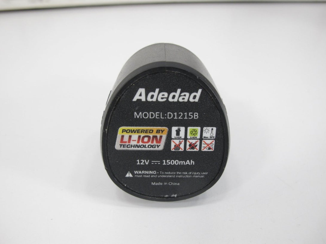 Adedad D1215B 12V 1500mAh Lithium Ion Power tool Battery - ZeereeZ