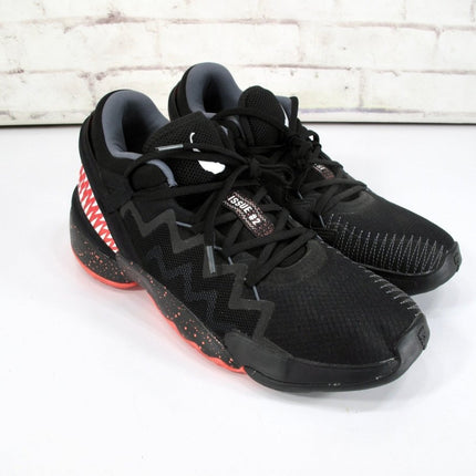 Adidas D.O.N. Issue 2 Marvel Venom Basketball Shoes Mens Size 13 Black FV8960 - ZeereeZ