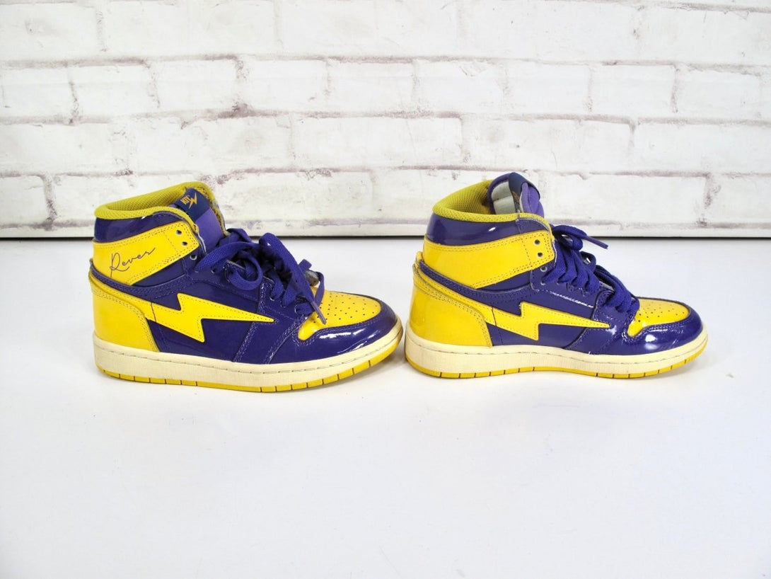 Air Kiy Reves Sport High 85 2.0 Lakers Size 4 US Hight Tops - ZeereeZ