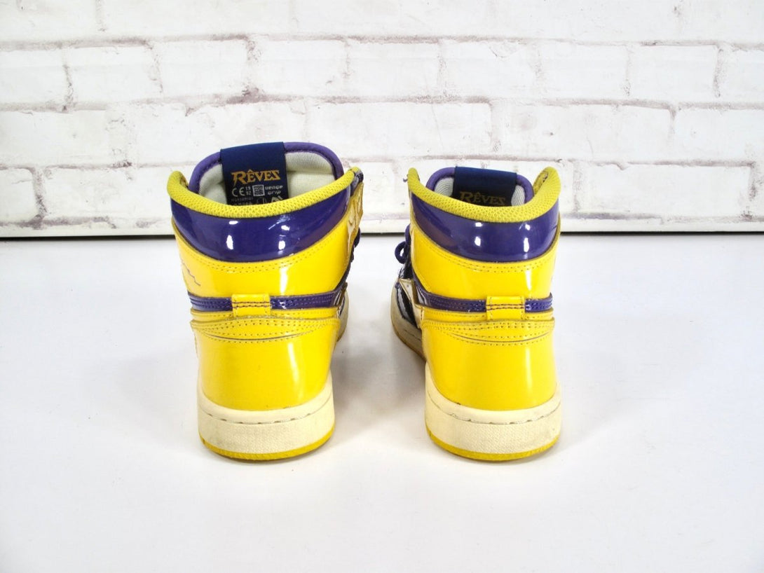 Air Kiy Reves Sport High 85 2.0 Lakers Size 4 US Hight Tops - ZeereeZ